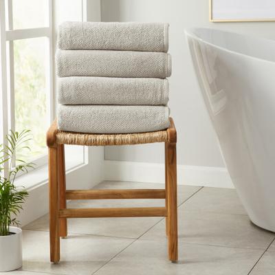 Linery & Co. Luxury Cotton Loop Textured Bath Towel.