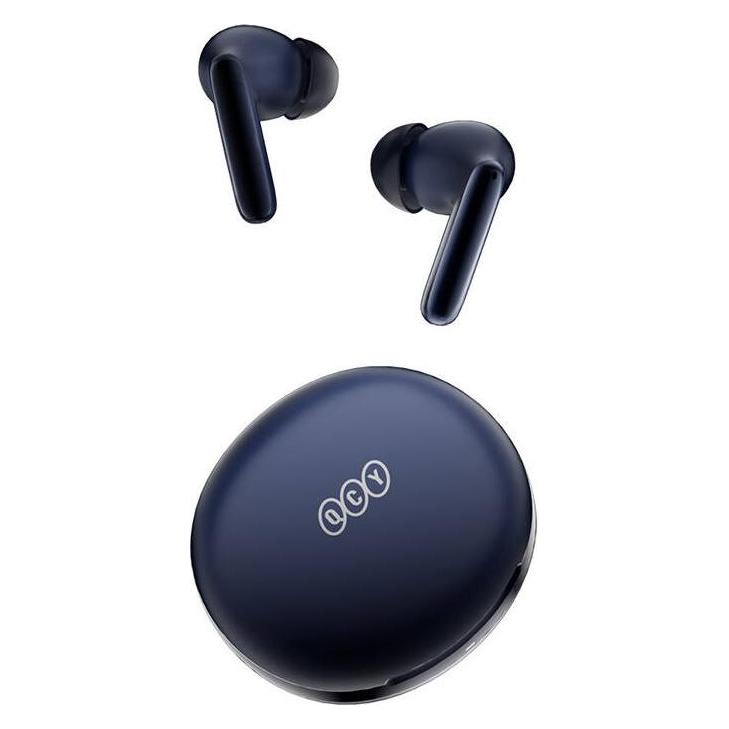 QCY Earphones TWS T13 ANC2, ANC (blue) (ANC, 7 h, Kabellos) (HT09 blue)