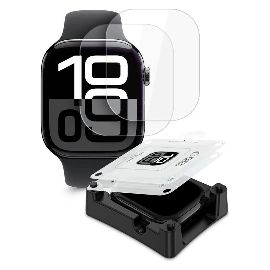 Tech-Protect Supreme Hydrogel Film Set 2-pack for Apple Watch 10 42 mm - transparent (26923-0)