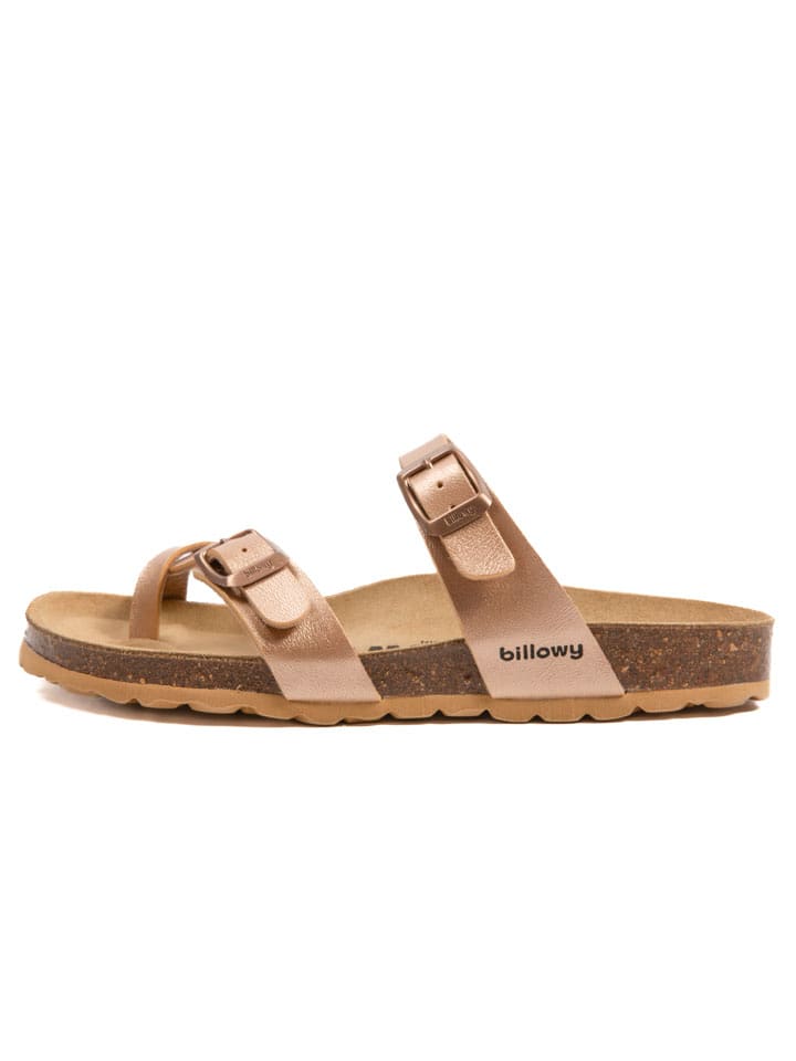 billowy Zehentrenner in Rosegold - 39