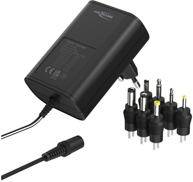 ANSMANN Alimentation APS 1500 3-12VDC câble 1,8 m universelle (1201-0024)