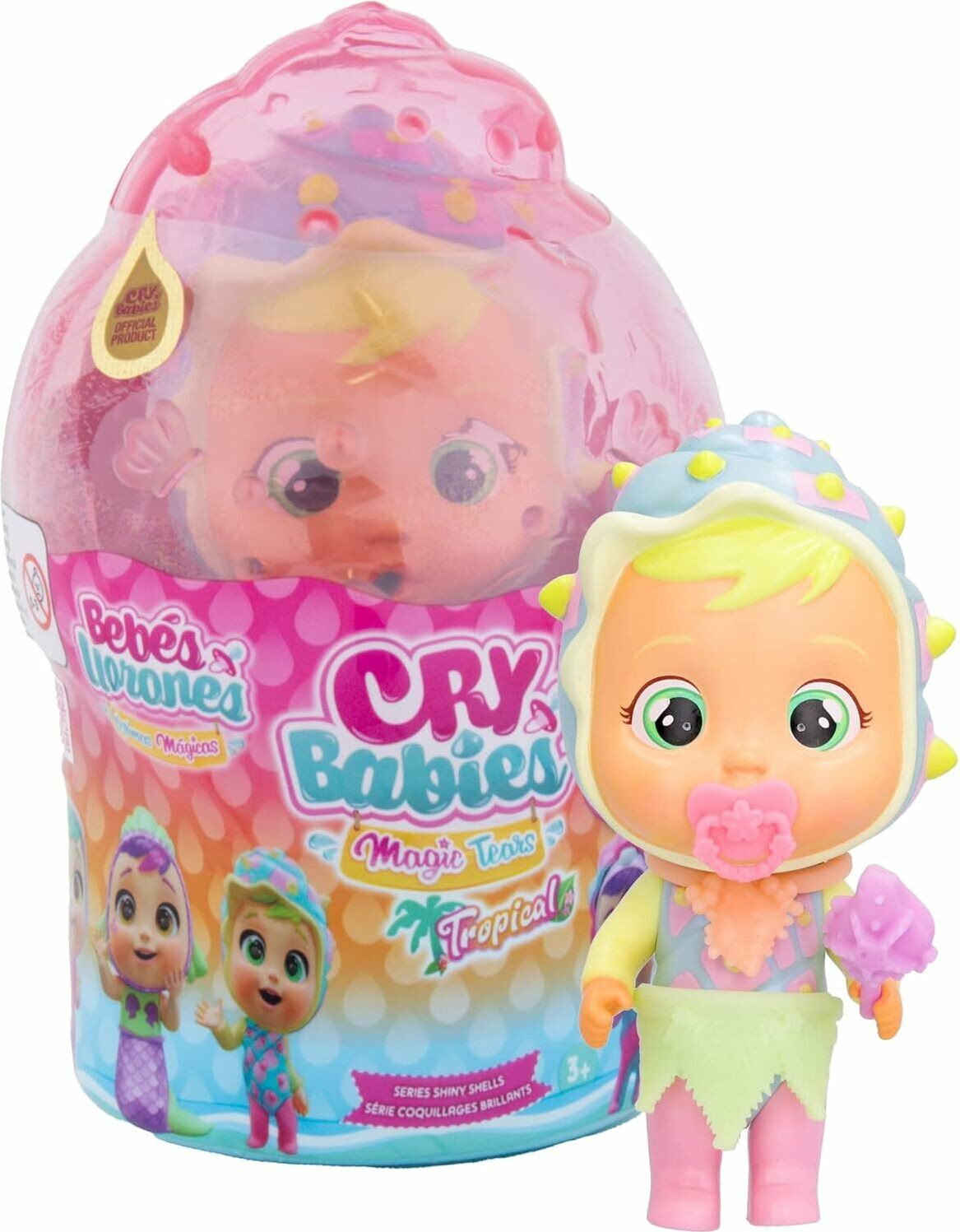 IMC Toys Cry Babies Magic Tears Glanzende Schelpen Sandy
