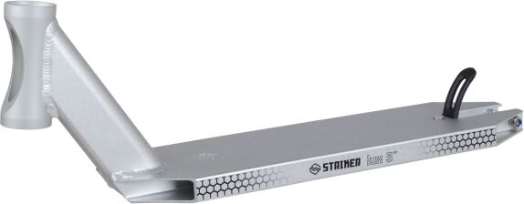 Striker Lux 5" Stunt Scooter Deck (47cm - Silver)  - Silver