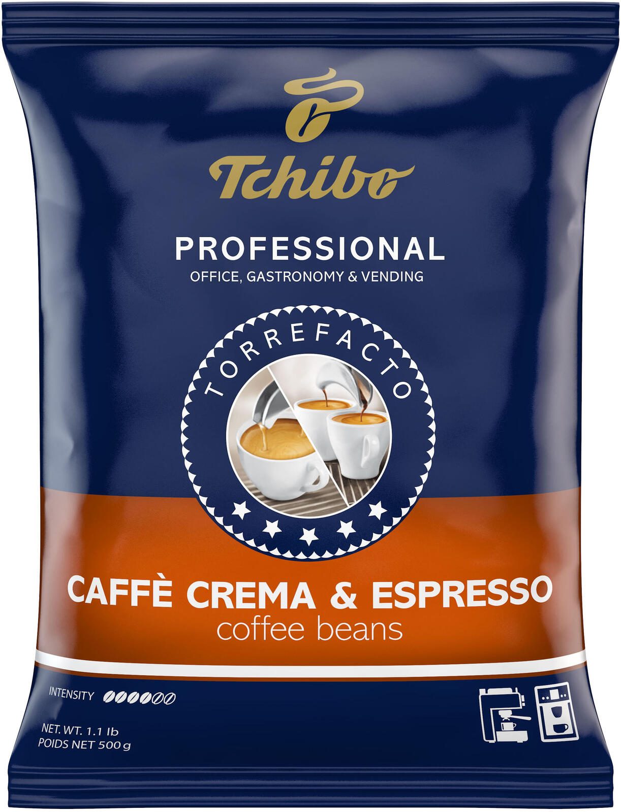 Tchibo Professional Kaffeebohnen CAFFÈ CREMA & ESPRESSO 500,0 g 505485