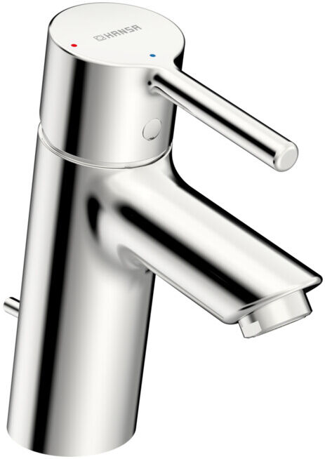 Hansa Mitigeur monocommande lavabo HANSAVANTIS Style démarrage à froid, pose sur plan, bec 109 mm, chrome (5240226700006)