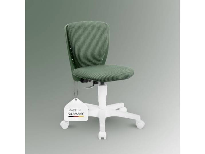 TOPSTAR Kid 200 - Ergonomischer Schreibtischstuhl für Kinder grün Made in Germany Drehstuhl für Kinder & Jugendliche GS-Intertek