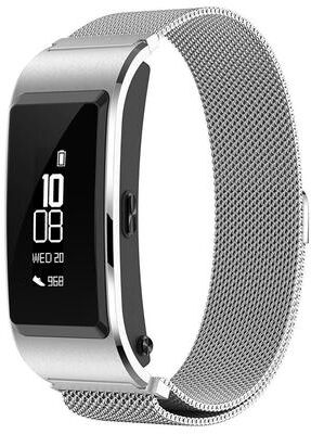 Everyday Crate XDfind 16mm Huawei Band B6 B7 Watch Band Milanese Stainless Steel Watch Strap silver