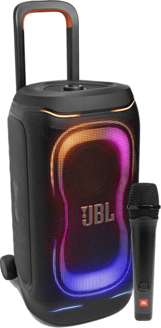 JBL Partybox 330 Zwart met JBL PBM100 draagbare microfoon