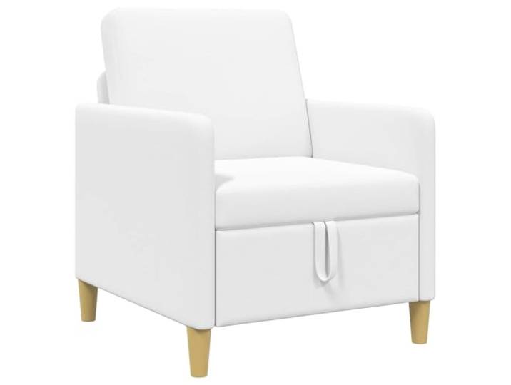 Favemtsl 1-Sitzer Sessel mit Stauraum Polstersessel Weiß 72x78x87cm Kompakter Einzelsessel mit Klappfach für Schlafzimmer und kleine Räume, abnehmbarer Polsterbezug für einfache Pflege.
