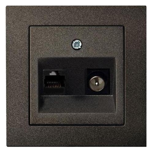 Liregus Socket Epsilon Dat+Tv Wo/F Antr. (ITVKL-1-01E/J)
