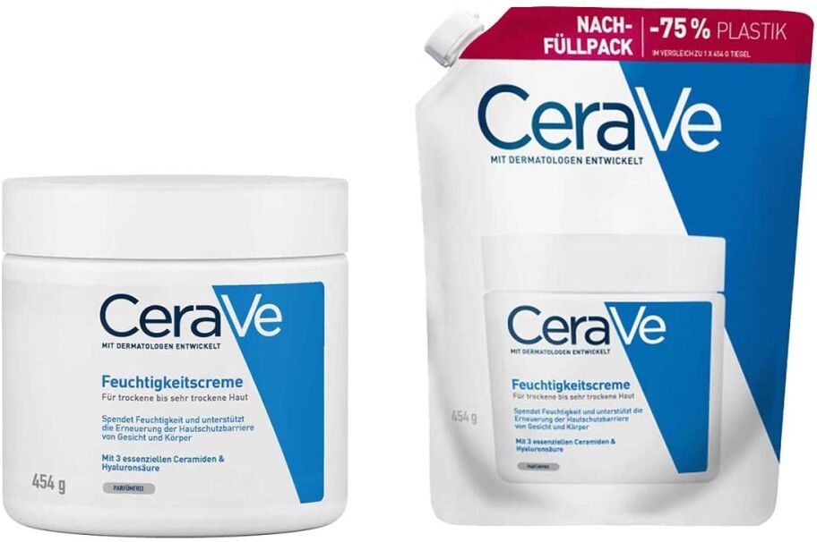 Cerave Feuchtigkeitscreme + Nachfüllpack