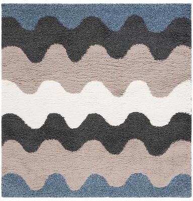 SAFAVIEH Calico Shag Fany 1.5-inch Thick Rug