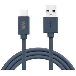 We-Vibe C ble USB/USB-C en silicone - USB 2.0 - 1m - bleu (1 m, USB 2.0), USB Kabel