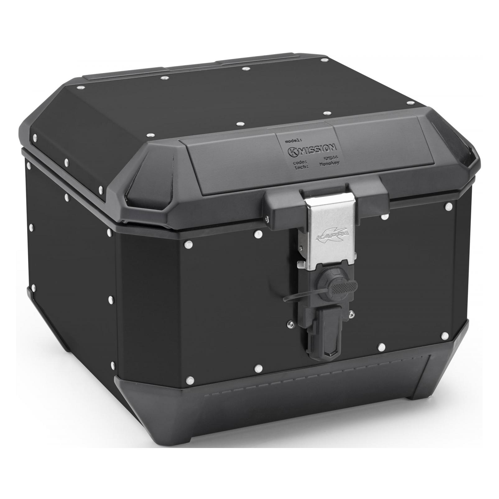 Kappa TOPCASE K-Mission MONOKEY 44 L ALU SCHWARZ (44 l) (KMS44B)