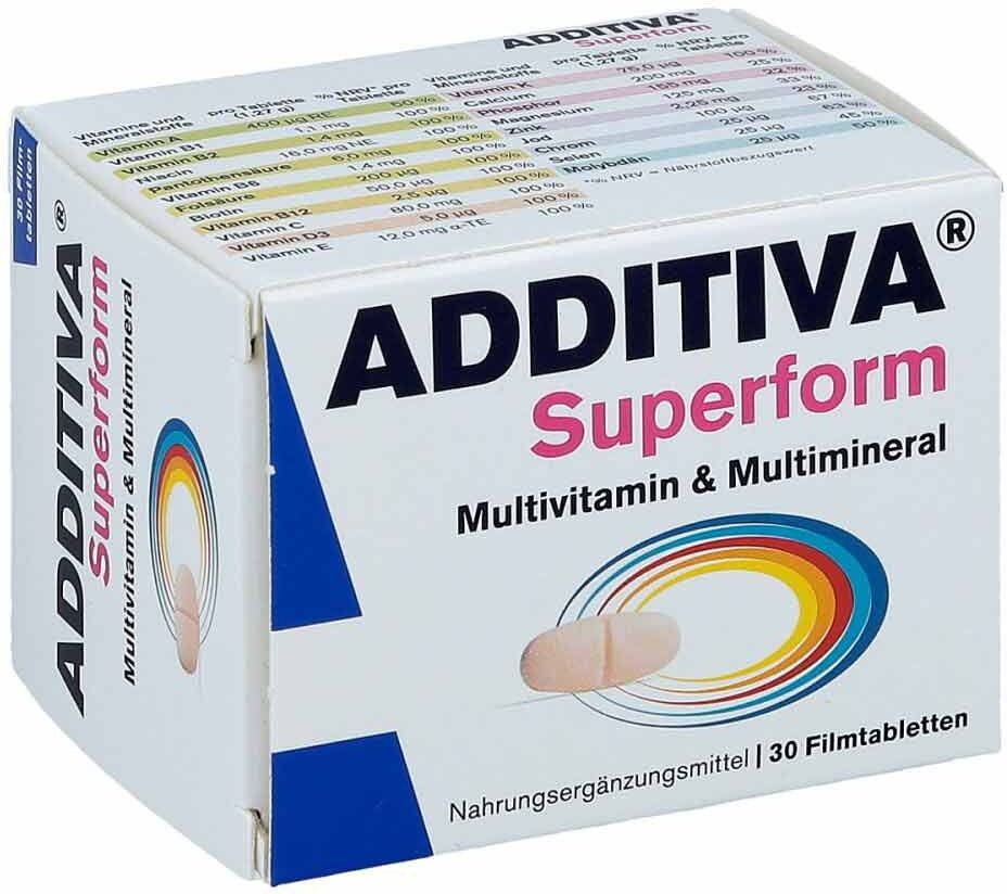 Additiva Superform Filmtabletten 30stk