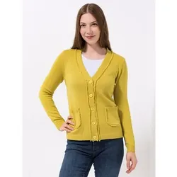 DAWID by Dawid Tomaszewski Cardigan, Taschen Fransendetails figurumspielend