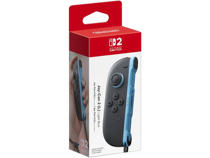 Nintendo Switch 2 - Officiële Joy-Con 2 (L) - Lichtblauw