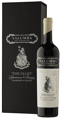 """Yalumba The Caley Cabernet-Shiraz with Gift Box 2014 Red Wine - Australia"""