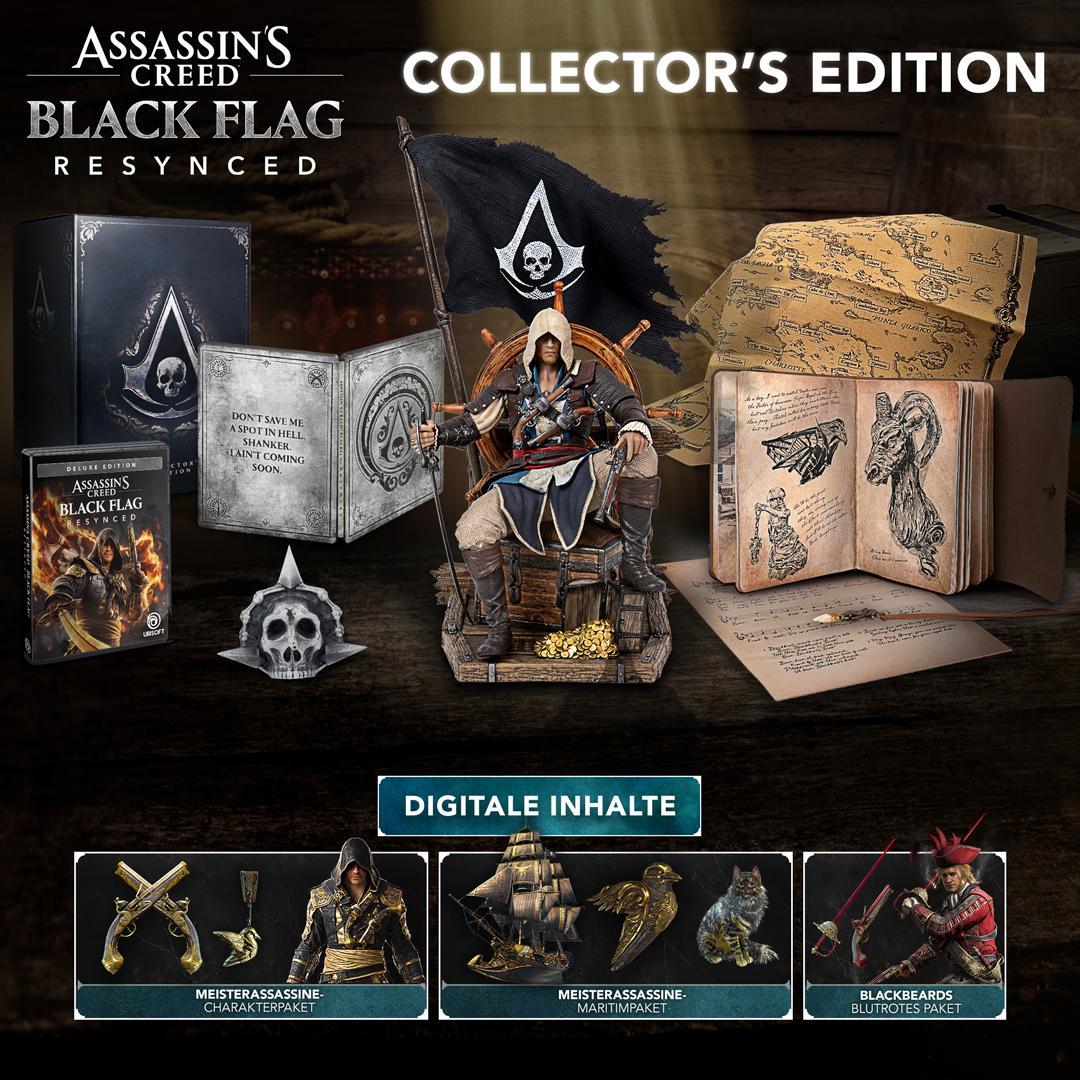 Ubisoft Assassin's Creed Black Flag Resynced, Xbox Series X, M (Reif), Physische Medien, Collectors Edition