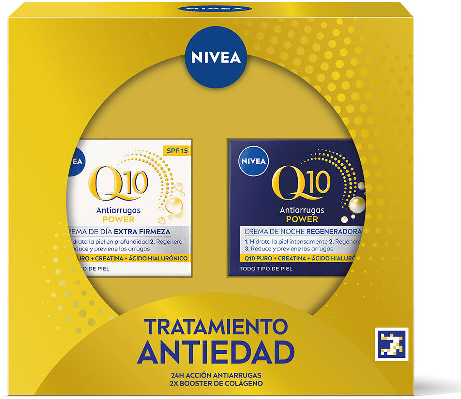 Nivea Coffret Traitement ANTI-ÂGE Q10 2 pcs