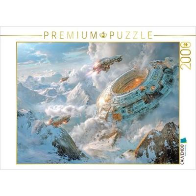 CALVENDO Puzzle Science-Fiction - Kosmische Abenteuer | 2000 Teile Lege-Größe 90x67cm Foto-Puzzle für glückliche Stunden