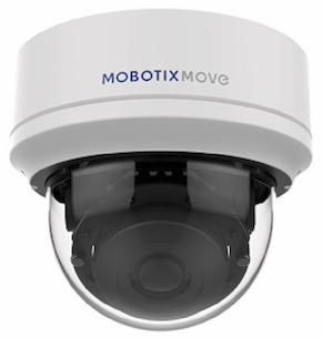 Mobotix Move, IP-Sicherheitskamera, Innen & Außen, Kabelgebunden, Zimmerdecke, Schwarz, Weiß, Dome