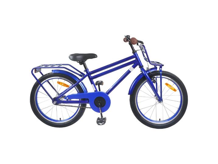 vidaXL Kinderfahrrad 20 Zoll für 6-11 Jahre alt Dunkelblau