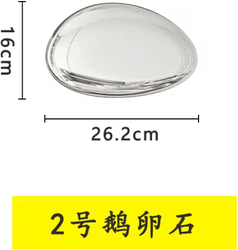 Inspire Curations Luxury Goose Egg Stone Pendant Wall Decor Modern Water Drop Acrylic Wall Accent m.2