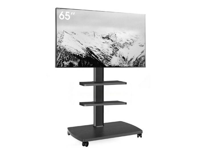 LuxusKollektion TV-Ständer Rollbarer TV-Ständer höhenverstellbar, (1-tlg)