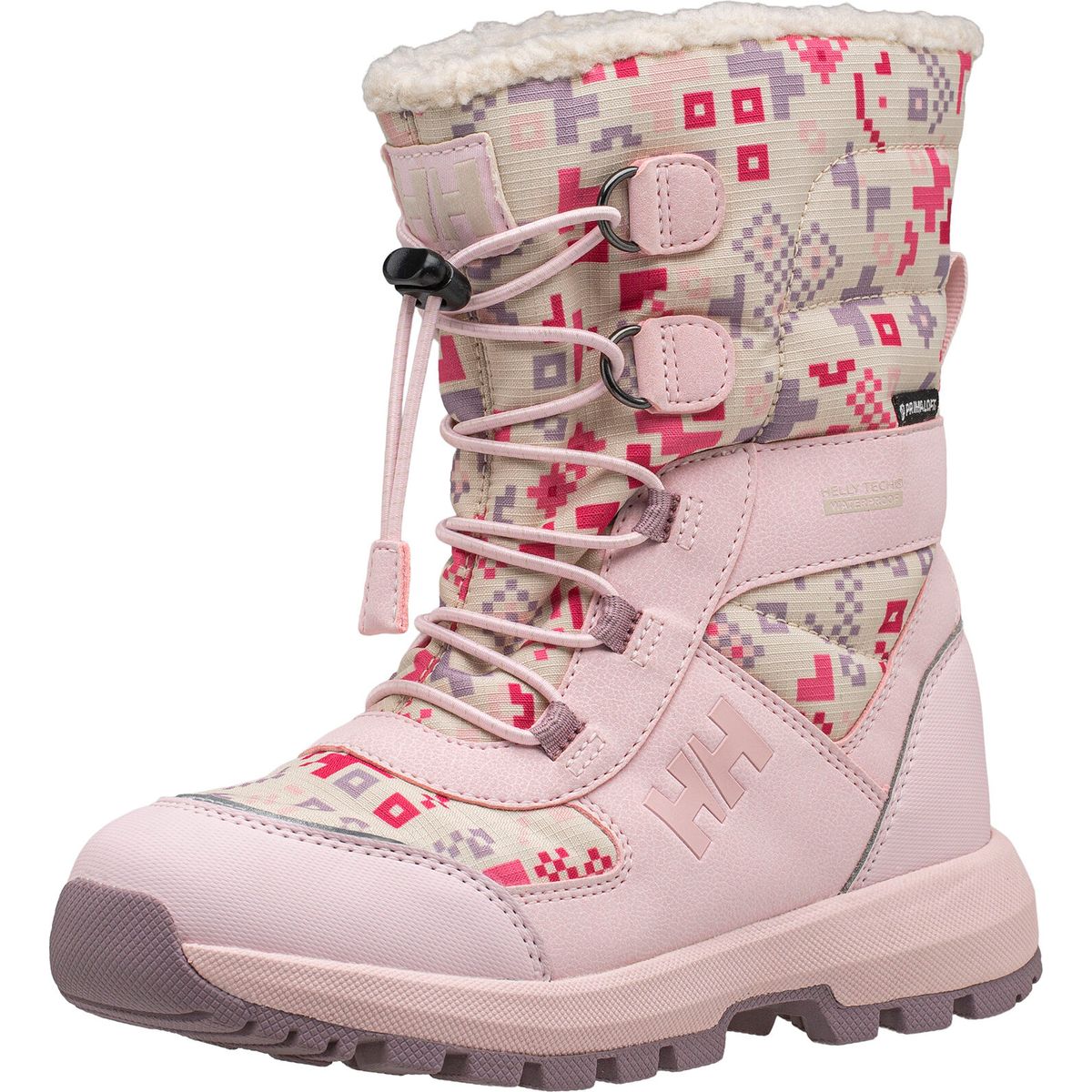 Helly Hansen Juniors' And Kids' Silverton Winter Boots pinkshake aop (079) 31 11759_079-Y1/31