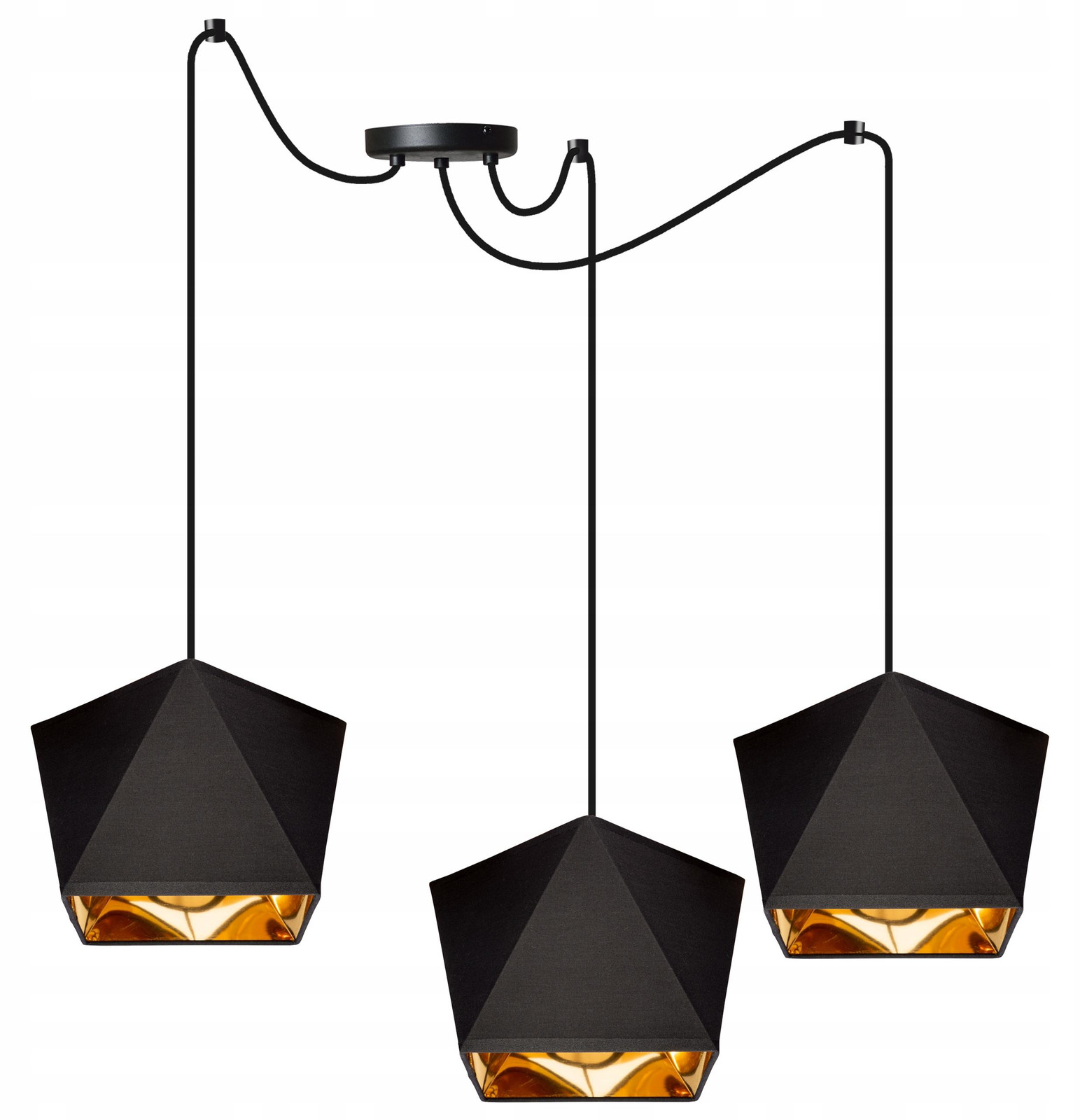 LOFT Gouden spinnenweb hanglamp kroonluchter