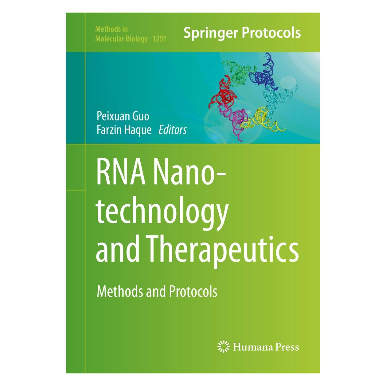 Springer RNA Nanotechnology and Therapeutics (Englisch, Hardcover, Farzin Haque, Peixuan Guo) (9781493925612)