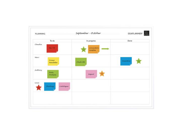 EXACOMPTA Planning magnétique To Do