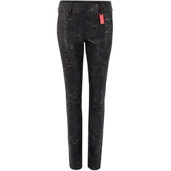 Alberto Hose Lucy Golden Print, schwarz/gold