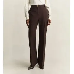 Gant für Damen. 4150383 Nautische ausgestellte Hose braun (42), Lässig, Klassisch, Recyceltes Polyester