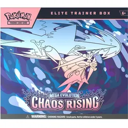 Pokémon Pokemon - TCG Mega Evolution Chaos Rising Elite Trainer Box (Englisch, Box Set & Collection)