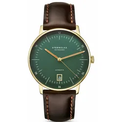 STERNGLAS - NAOS AUTOMATIK - LIMITED EDITION CAMBRIDGE - grün gold / 38 MM