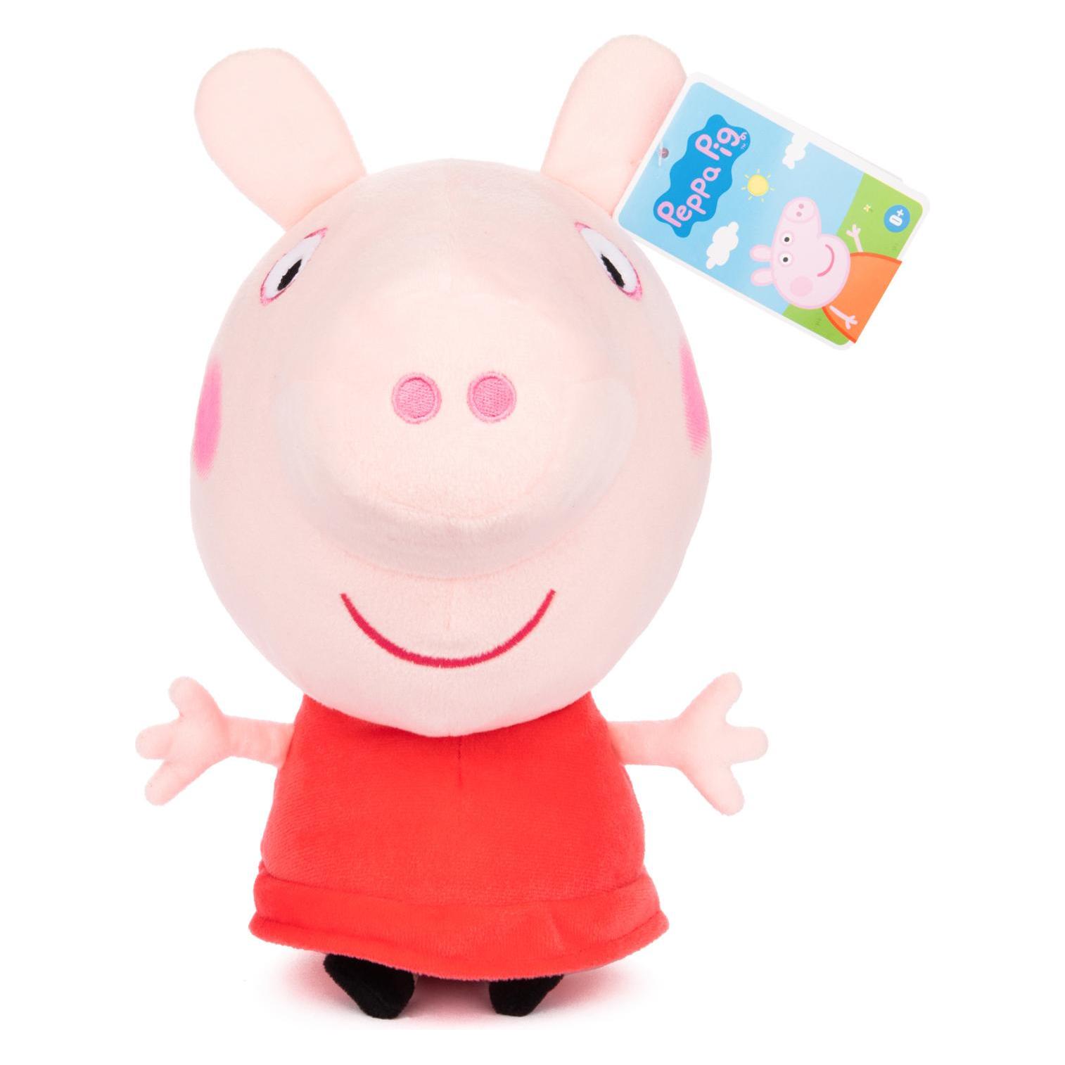 Sambro Peppa Pig Little Plüschtier- Peppa (25 cm) (I-PEP-9370-1-FO)