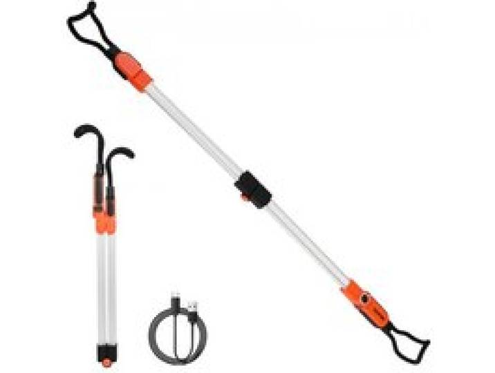 VEVOR Werkstattlampe 2300 LM, Arbeitsleuchte 6000 mAh, wiederaufladbares LED-Licht, Arbeitslampe für Mechaniker mit Haken, für Autoreparatur, Inspektion, Garage, Werkstatt, Notbeleuchtung