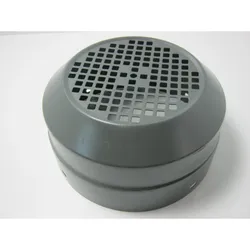Optimum Lüfterdeckel B40GSM/GSP/DH34BV/DH40BV RAL7043 Ø195x100mm