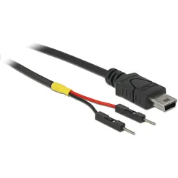 DELOCK Stromkabel USB Mini-B auf 2x Pfostenstecker 10cm