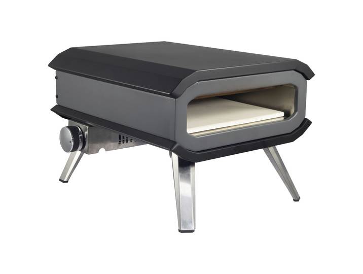 Pizzaofen Gas Schwarz ca. 40x30x46cm