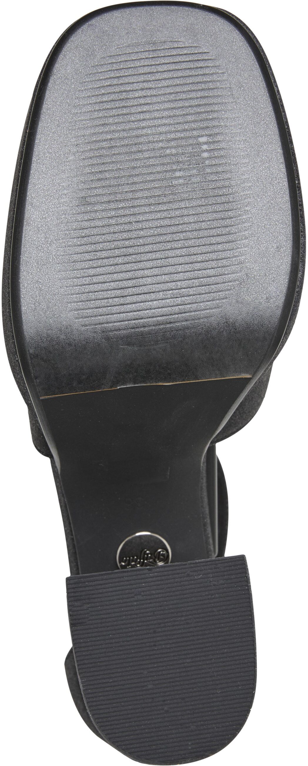 Stiefel BUFFALO "Buffalo May Cross - Vegan Glitter", Damen, Gr. 39, schwarz, Polyester, unifarben, Schuhe Stiefel
