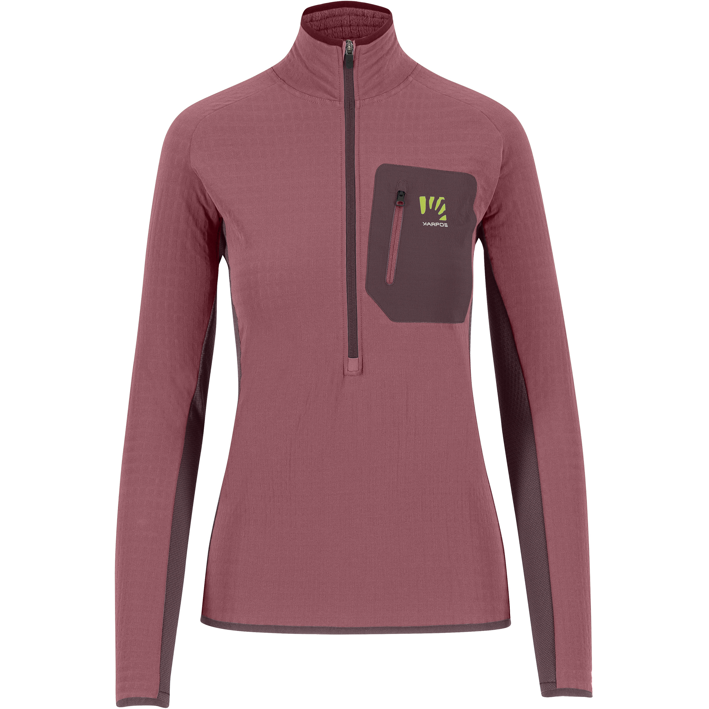 Karpos Marmolada Fleece Damen Pullover rosa Größe L Trekking Elastisch