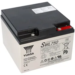 Yuasa SWL750 High-Rate Longlife AGM-Bleiakku 12V 25Ah