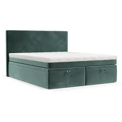 BOXBETT Zalla 140/200 cm Türkis im Kronos Stoff