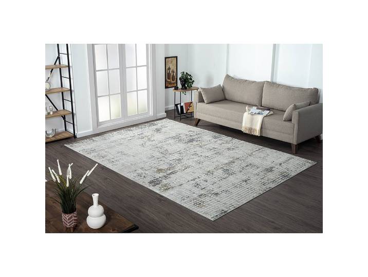 Kurzflorteppich Beige 200 x 290cm Mischgewebe
