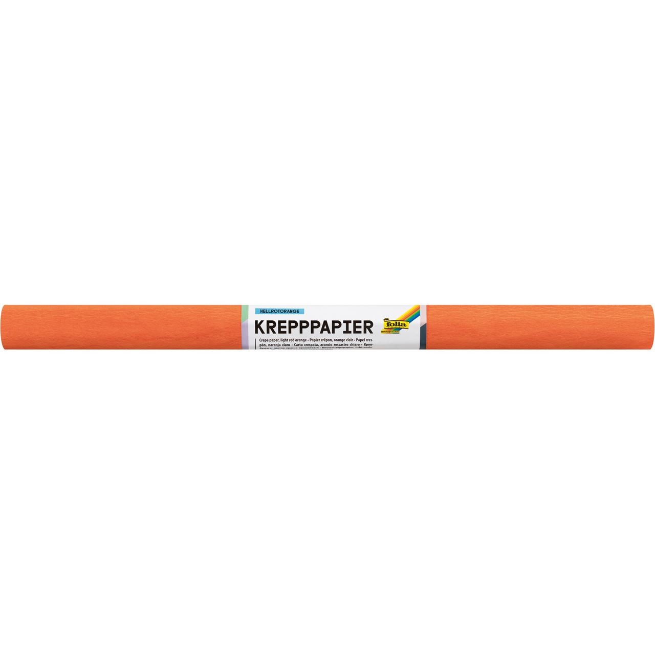 folia Krepppapier orange 10 Rollen