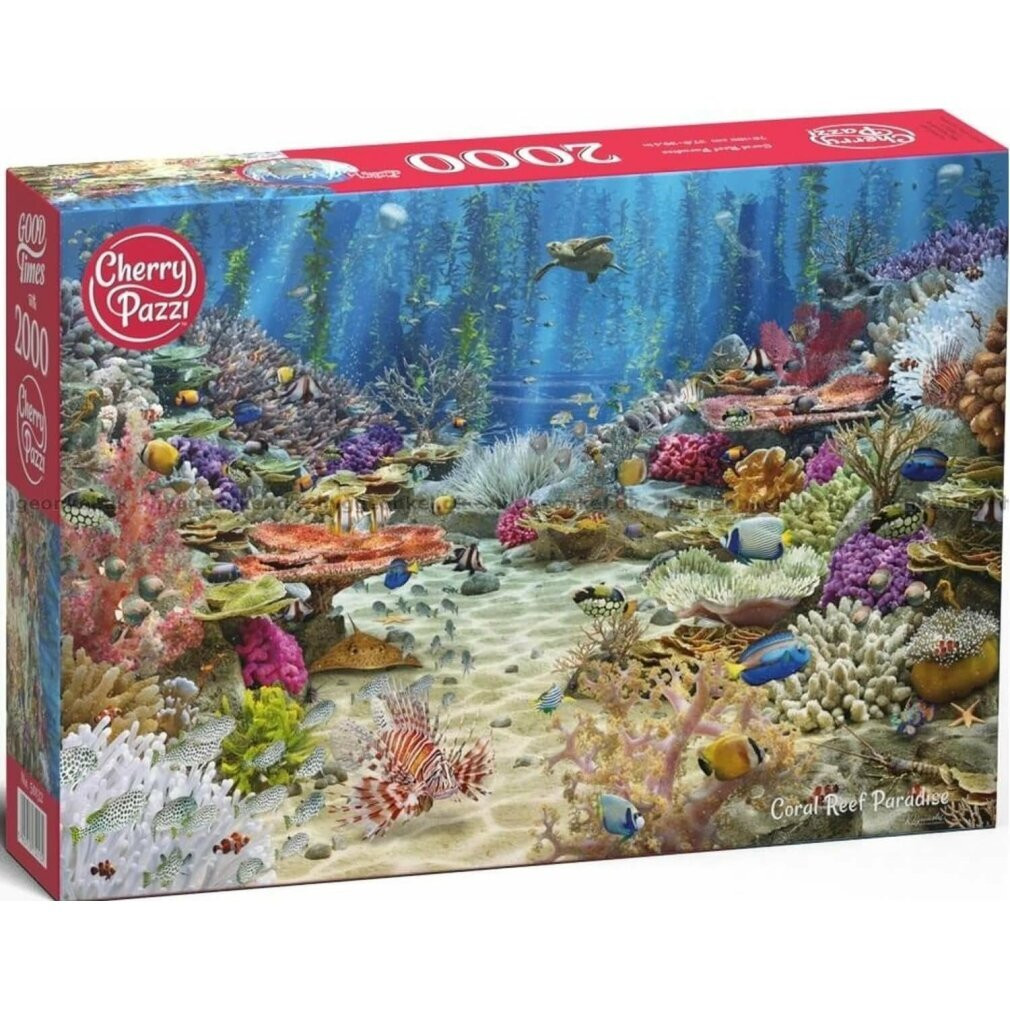 CHERRY PAZZI Puzzel Koraalrifparadijs 2000 stukjes