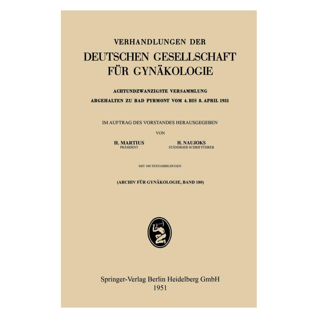 J.F. Bergmann Achtundzwanzigste Versammlung Abgehalten zu Bad Pyrmont vom 4. bis 8. April 1951 (Deutsch, Softcover, Heinrich Martius, Hermann Naujoks) (7379123)
